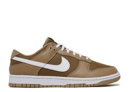 Nike: Коричневые кроссовки  Dunk Low