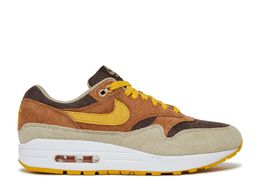 Nike: Коричневые кроссовки  Air Max 1 Premium