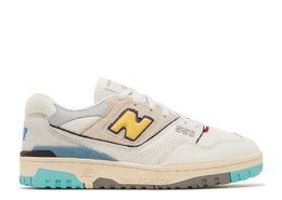 New Balance: Белые кроссовки  550