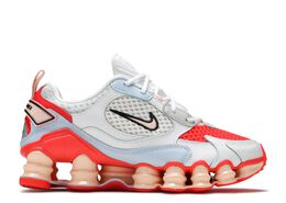 Nike: Белые кроссовки  Shox TL