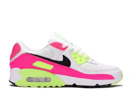 Nike: Розовые кроссовки  Air Max 90