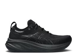 Asics: Чёрные кроссовки  Gel-Nimbus