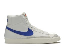 Nike: Голубые кроссовки  Blazer Mid 77 Vintage