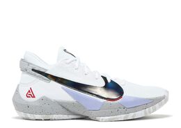 Nike: Белые кроссовки  Zoom Freak 2