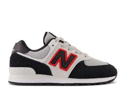 New Balance: Чёрные кроссовки  574