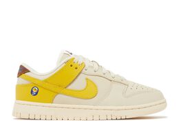 Nike: Бежевые кроссовки  Dunk Low