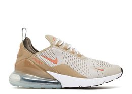 Nike: Бежевые кроссовки Air Max 270