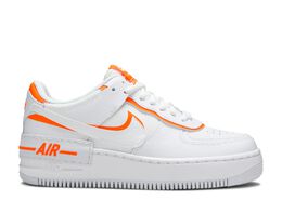 Nike: Оранжевые кроссовки  Air Force 1 Shadow