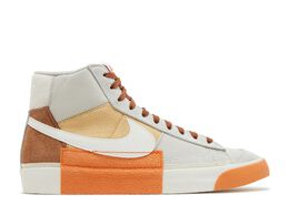 Nike: Серые кроссовки  Blazer Mid 77