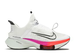 Nike: Белые кроссовки  Air Zoom