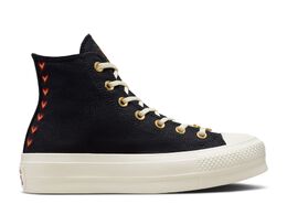 Converse: Чёрные кроссовки Chuck Taylor All Star Lift