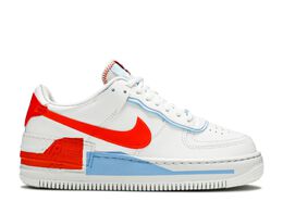 Nike: Оранжевые кроссовки  Air Force 1 Shadow