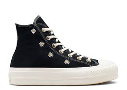 Converse: Чёрные кроссовки  Chuck Taylor All Star Lift