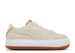 PUMA: Бежевые кроссовки  Suede Mayu