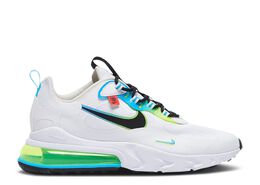 Nike: Белые кроссовки  Air Max 270 React