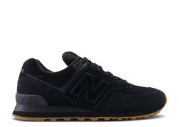 New Balance: Чёрные кроссовки  574