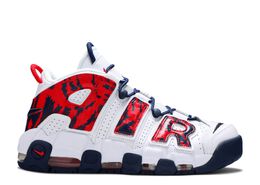 Nike: Красные кроссовки  Air More Uptempo