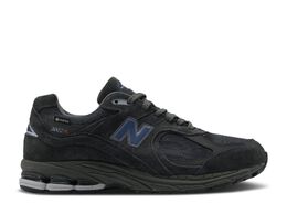 New Balance: Чёрные кроссовки  2002R