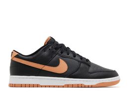 Nike: Чёрные кроссовки  Dunk Low