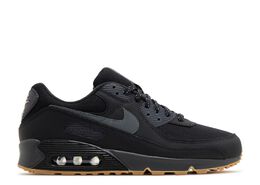 Nike: Чёрные кроссовки  Air Max 90