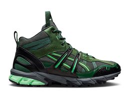Asics: Зелёные кроссовки  Gel