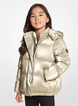 Michael Kors Kids: Стёганые куртка 