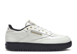 Reebok: Белые кроссовки  Club C Double