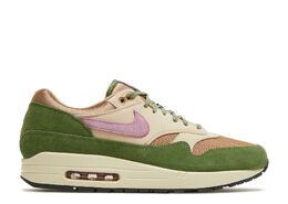 Nike: Зелёные кроссовки  Air Max 1