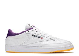 Reebok: Фиолетовые кроссовки  Club C 85