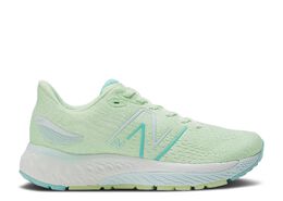 New Balance: Зелёные кроссовки  Fresh Foam