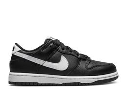 Nike: Чёрные кроссовки  Dunk Low