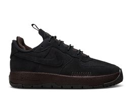 Nike: Чёрные кроссовки  Air Force 1