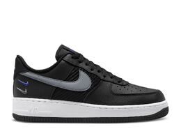 Nike: Чёрные кроссовки  Air Force 1