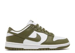 Nike: Зелёные кроссовки  Dunk Low