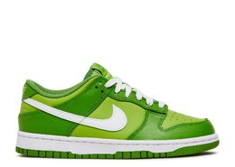 Nike: Зелёные кроссовки  Dunk Low