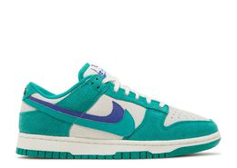 Nike: Зелёные кроссовки  Dunk Low SE