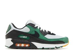 Nike: Зелёные кроссовки  Air Max 90