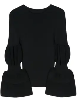 Issey Miyake: Чёрный топ 