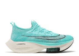 Nike: Зелёные кроссовки  Air Zoom Alphafly Next