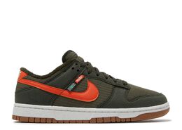 Nike: Зелёные кроссовки  Dunk Low Next Nature