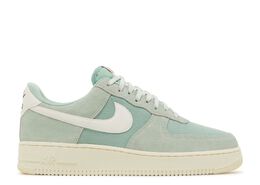 Nike: Зелёные кроссовки  Air Force 1