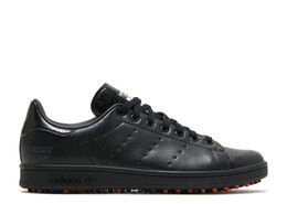 Adidas: Чёрные кроссовки  Stan Smith
