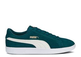 PUMA: Зелёные кроссовки  Smash V2