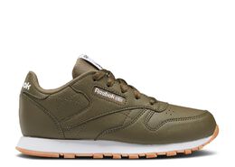 Reebok: Зелёные кроссовки  Classic Leather