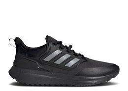 Adidas: Чёрные кроссовки  EQ21