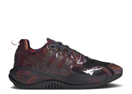 Adidas: Чёрные кроссовки  ZX