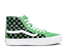 Vans: Зелёные кроссовки  SK8-Hi LX