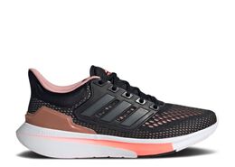 Adidas: Чёрные кроссовки  EQ21