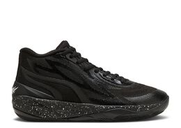 PUMA: Чёрные кроссовки 