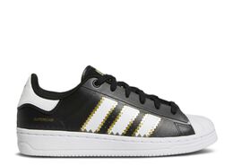 Adidas: Чёрные кроссовки  Superstar